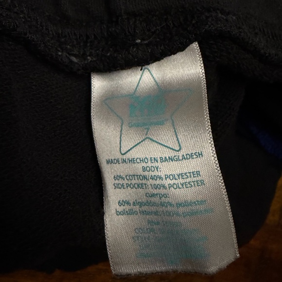 365Kids Jogger Sweatpants with Blue Accents Size 7 - Picture 4 of 5